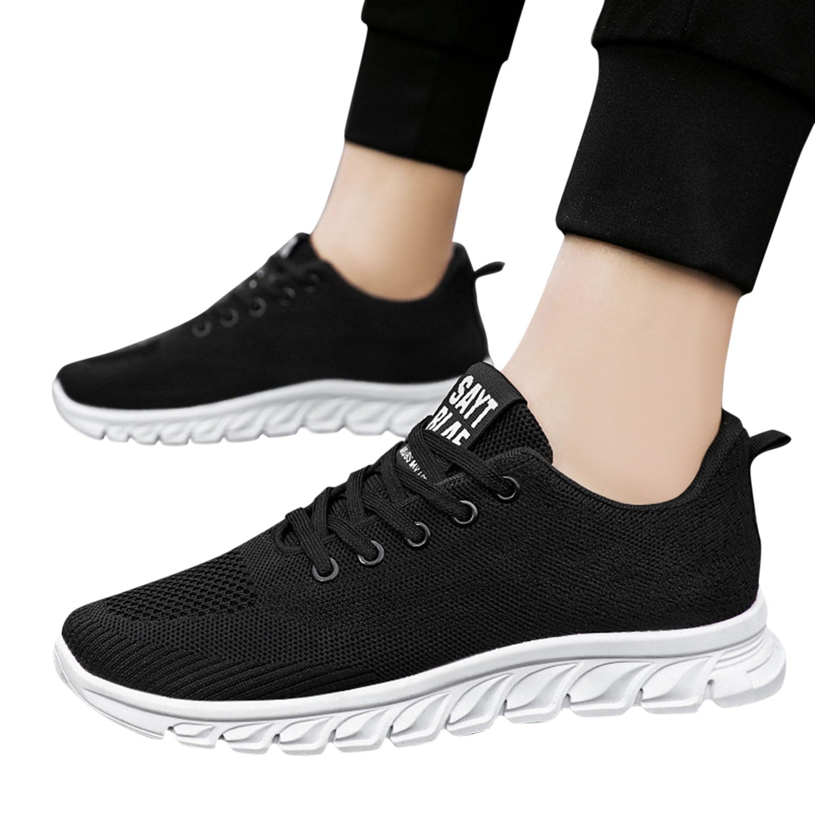 Buy RIFFWAY All New Fashionable Sneakers for Men | Running Training Gym  Casual Shoes All Purpose Shoes with Advanced Three Layer Cusion Insole  Comfort Sports Shoes (Black Size 10) at Amazon.in